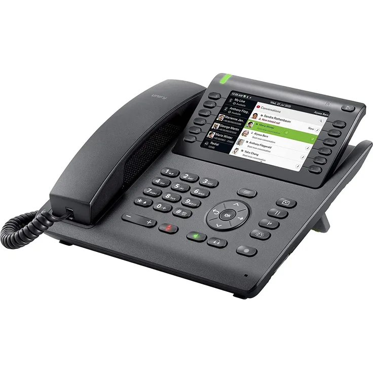 Unify OpenScape Desk Phone CP700 IP-Telefon Schwarz TFT