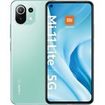 Xiaomi Mi 11 Lite 5G Smartphone 16,64cm (6,55 Zoll) AMOLED-Display, 128GB interner Speicher, 8GB RAM, Dual-SIM, Android, Mint Green