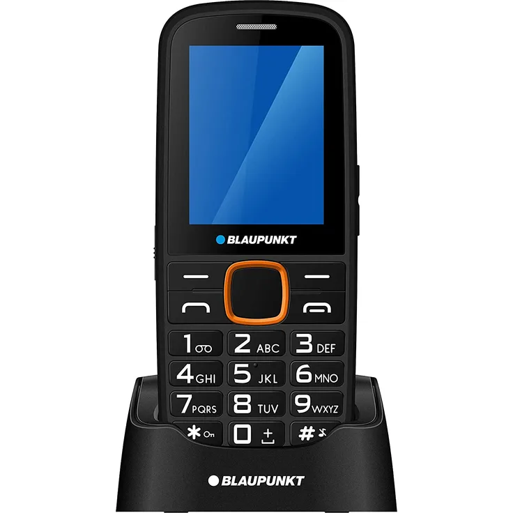 Blaupunkt BS 04 Seniorenhandy 2G 2,0 Zoll Schwarz/Blau