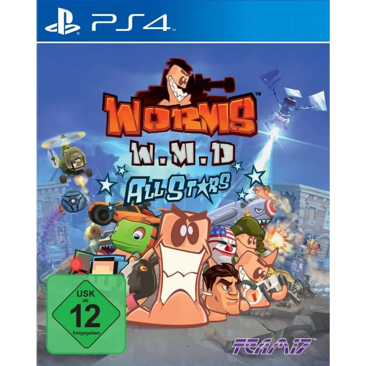 Worms W.M.D. All Stars - Weapons of Mass Destruction (PS4) - Preisvergleich – Bild 1