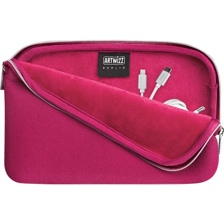 Artwizz 9352-1702 Neopren-Tasche für Kabel, Ladegerät berry