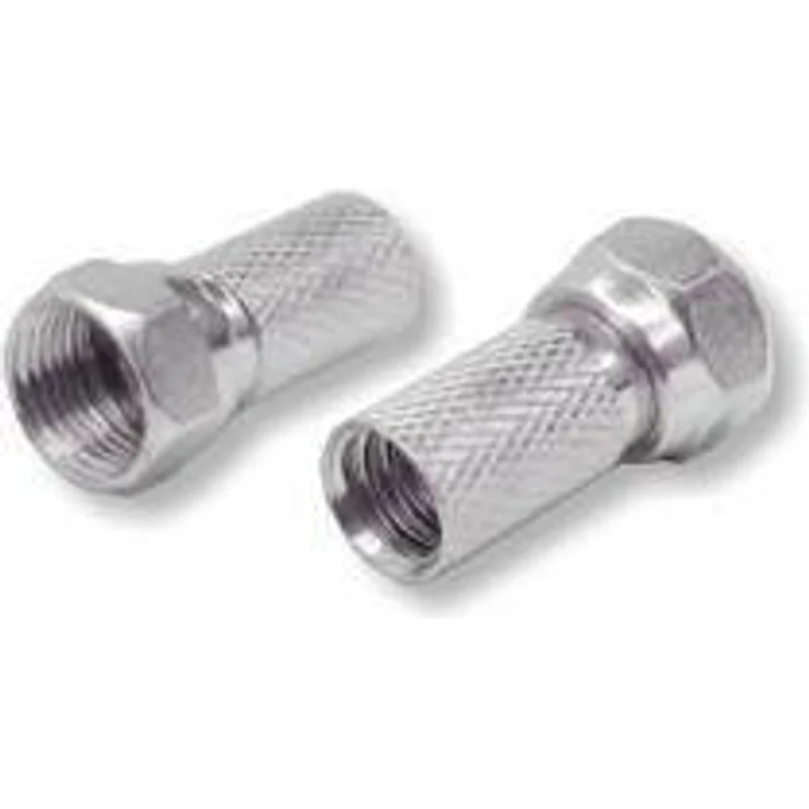 F-Stecker 7mm 100 Stück HQ