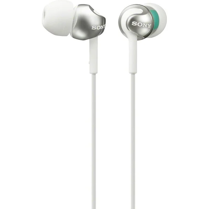 Sony MDR-EX110APW In-Ear Kopfhörer mit Mikrofon, weiß – Bild 3