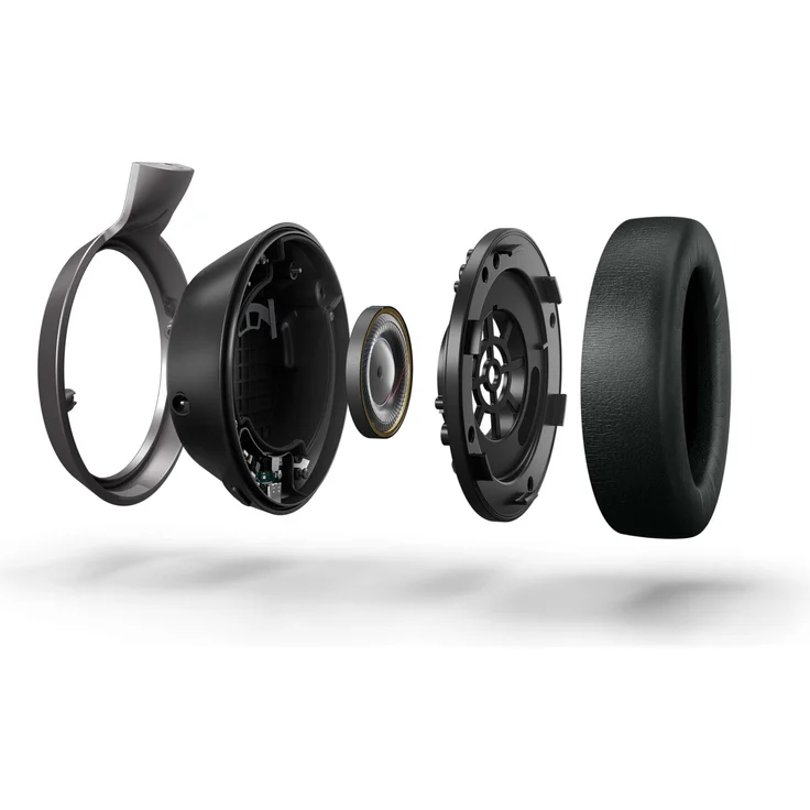 Philips Fidelio L3 Over-Ear-Kopfhörer mit Noise Cancelling, Bluetooth, Premium-Design, schwarz – Bild 20