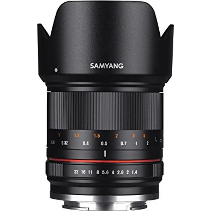 Samyang 21-1,4 Objektiv APS-C Fuji X manueller Fokus Fotoobjektiv, Weitwinkelobjektiv schwarz – Bild 1
