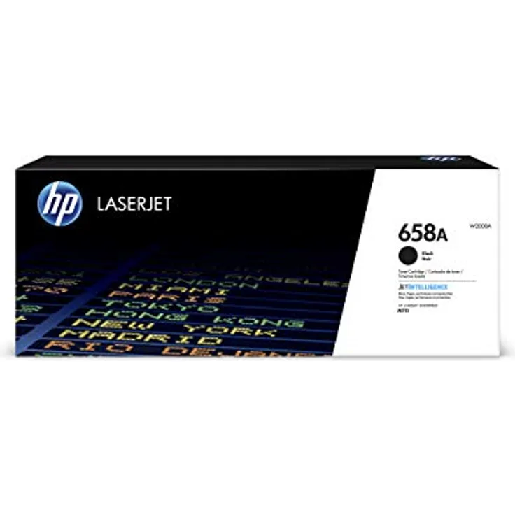 HP 658A LaserJet Toner Schwarz W2000A