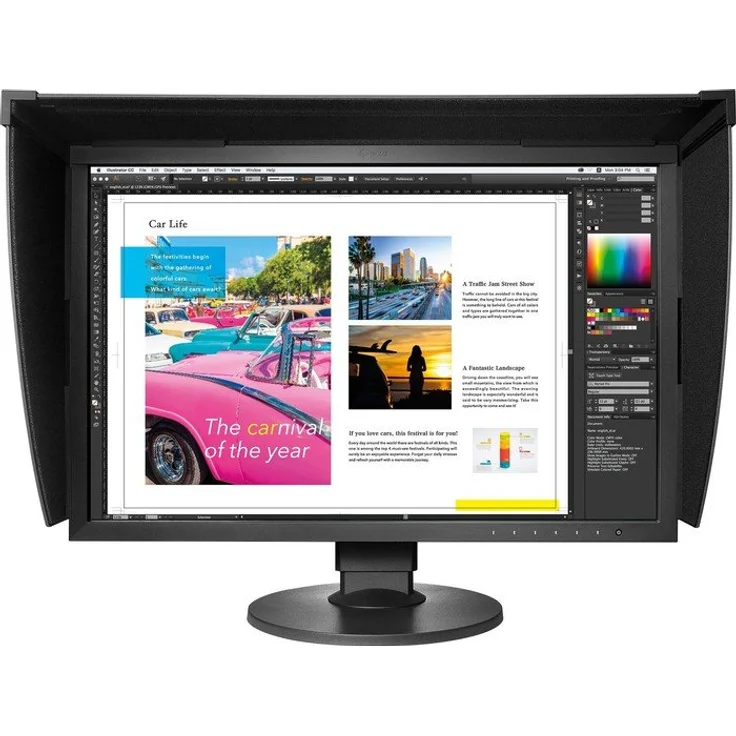 Eizo ColorEdge CG2420 (CG2420-BK) - 24,1 Zoll, WUXGA (1920 x 1200), IPS-Panel, 60Hz, 10ms, 400cd/m² – Bild 1