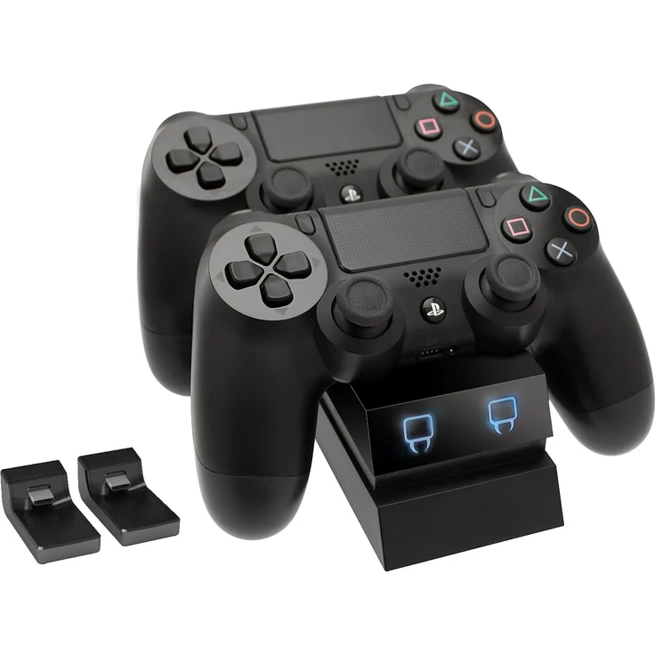 Venom Twin Docking Station, lädt zwei Dualshock 4 Controller gleichzeitig ohne Kabel, mit LED Anzeige - Playstation 4 – Bild 1