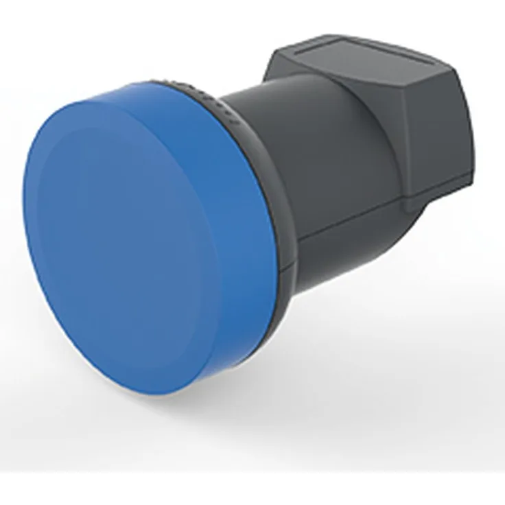 Opticum Blue V2 Single Premium LNB 0,1 dB Vergoldet HD HDTV 3D UHD