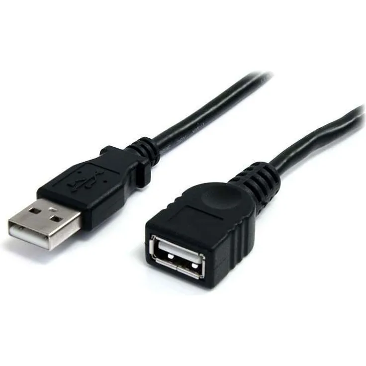 StarTech.com USB2.0 A Verlängerungskabel - Stecker / Buchse - USB-Verlängerungskabel - USB Typ A, 4-polig (M) - USB Typ A, 4-polig (W) - 91cm (USB/USB2.0) - Schwarz - für P/N: 35FCREADBK3, SV221NANOU (USBEXTAA3BK) - Preisvergleich