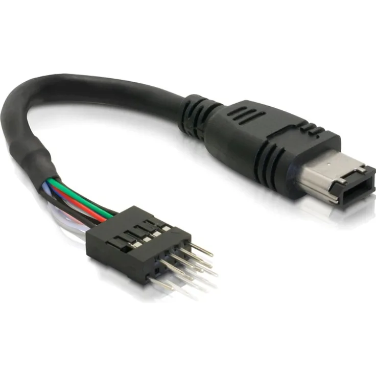 DeLOCK - IEEE 1394 cable - FireWire, 6-polig (M) - 16,5 cm (IEEE 1394) (82379)