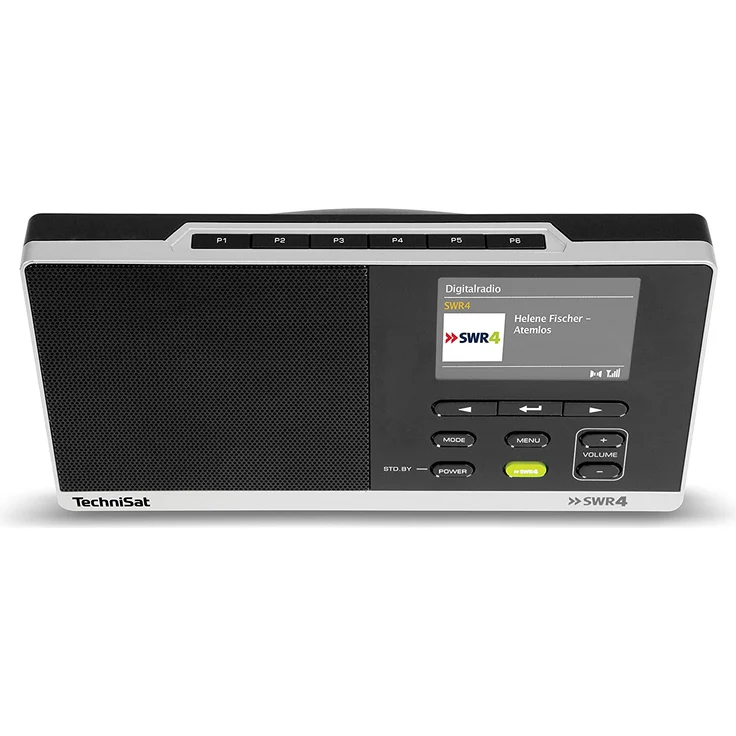 TechniSat Digitradio 215 SWR4 Edition Digitalradio mit Wecker, TFT-Display, schwarz, SWR4 Edition – Bild 4