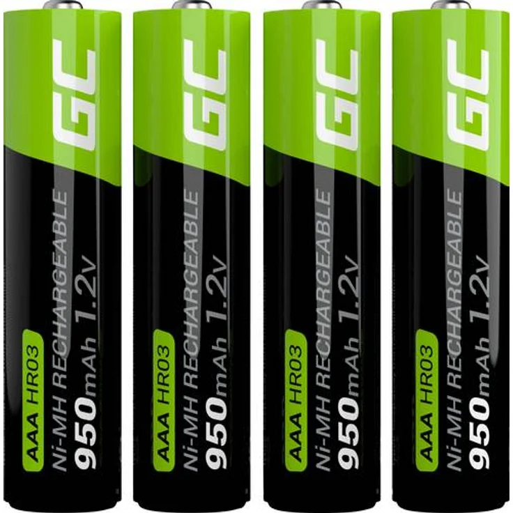 Greencell NIMH 950MAH AAA HR03 4PK – Bild 1
