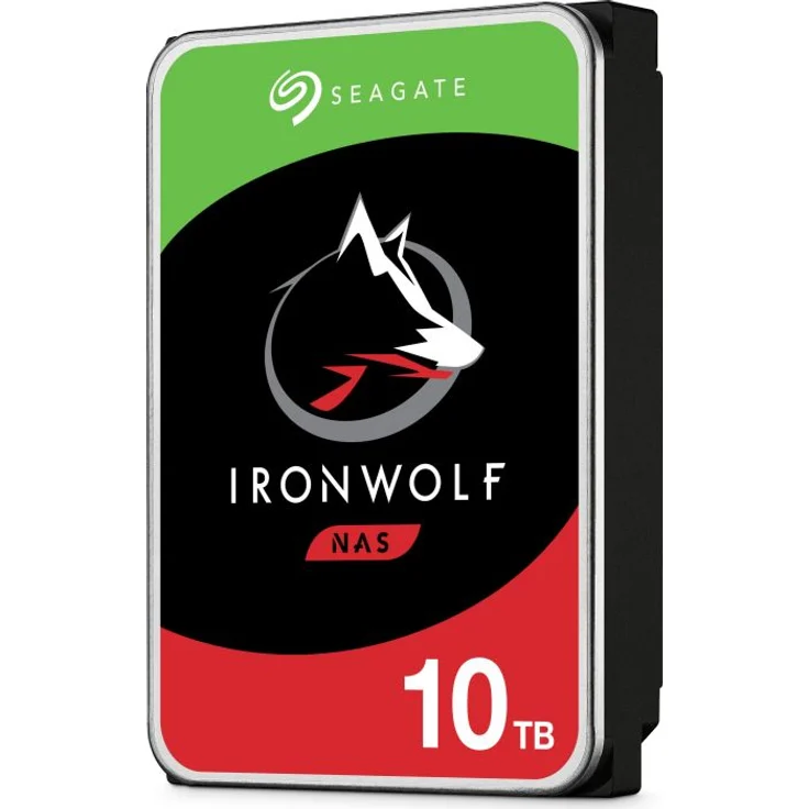Seagate IronWolf ST10000VN0008 - Festplatte - 10 TB - intern - 3.5 Zoll (8.9 cm) - SATA 6Gb/s - 7200 rpm - Puffer: 256 MB (ST10000VN0008) – Bild 2
