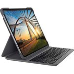 Logitech Slim Folio Pro iPad Hülle mit Kabelloser Bluetooth Tastatur, Für iPad Pro 11'' 1. Generation (A2228, A2068, A2230, A2231), 14 iOS-Sondertasten, Magnetverschluss - Deutsches QWERTZ Layout - Preisvergleich