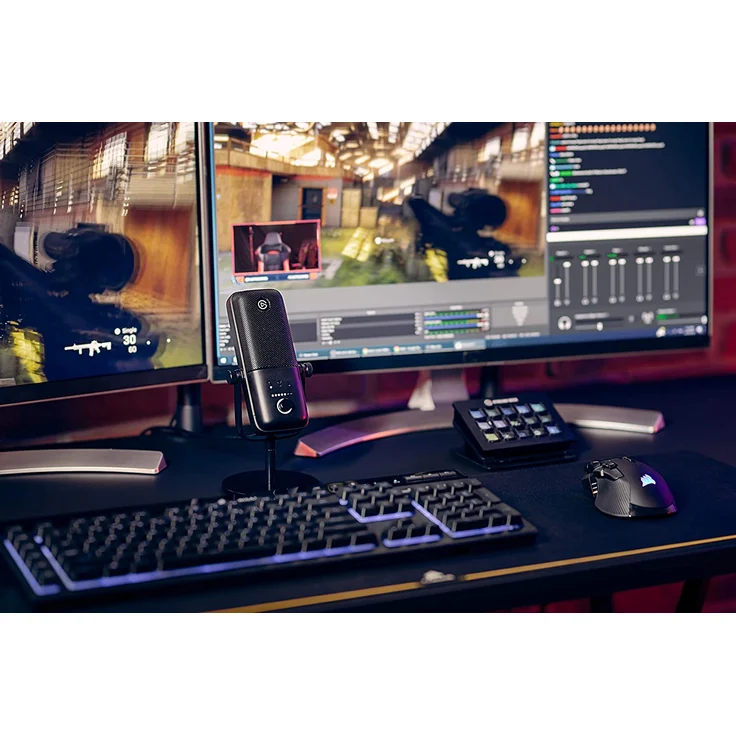 Elgato Wave:3, Premium-USB-Kondensatormikrofon mit digitaler Mixing-Lösung, Anti-Clipping-Technologie und kapazitivem Sensor für Stummschaltung, für Streaming und Podcasting – Bild 13