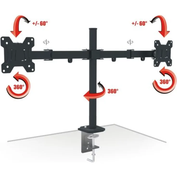 Opticum AX Pixel Twin Monitor Halterung