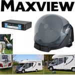 MaxView MXL023 VU Qube II Camping Sat Antenne (Twin LNB, 40cm)
