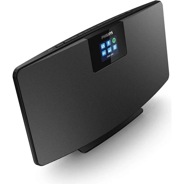 Philips M2805-10 Internetradio mit Bluetooth, WLAN, TFT-Display, schwarz – Bild 2
