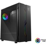 MSI MAG VAMPIRIC 010X Gaming PC-Gehäuse (Mid-Tower, gehärtetes Glas, ARGB Lüfter hinten, inkl. 1 bis 4 LED Controller