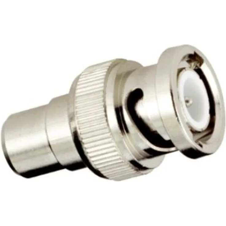Lupus Electronics BNC auf Cinch (Female) Adapter BNC RCA Metallisch (10835)