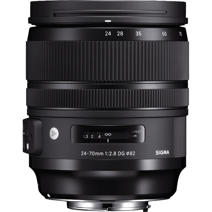 Sigma 24-70mm F2,8 DG OS HSM Art Objektiv (82mm Filtergewinde) für Nikon Objektivbajonett – Bild 1