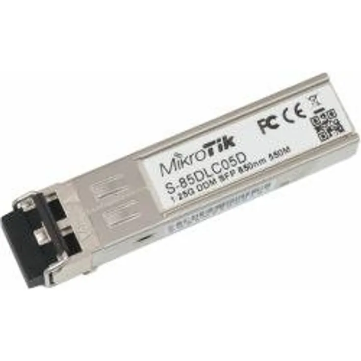 MikroTik S-85DLC05D - SFP (Mini-GBIC)-Transceiver-Modul - SFP (mini-GBIC) / LC Multi-Mode - bis zu 550 m - 850 nm (10086)