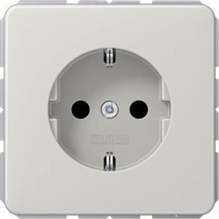 Jung 1520 LG Schuko Steckdose 16 A 250 V Serie CD lichtgrau 250 V
