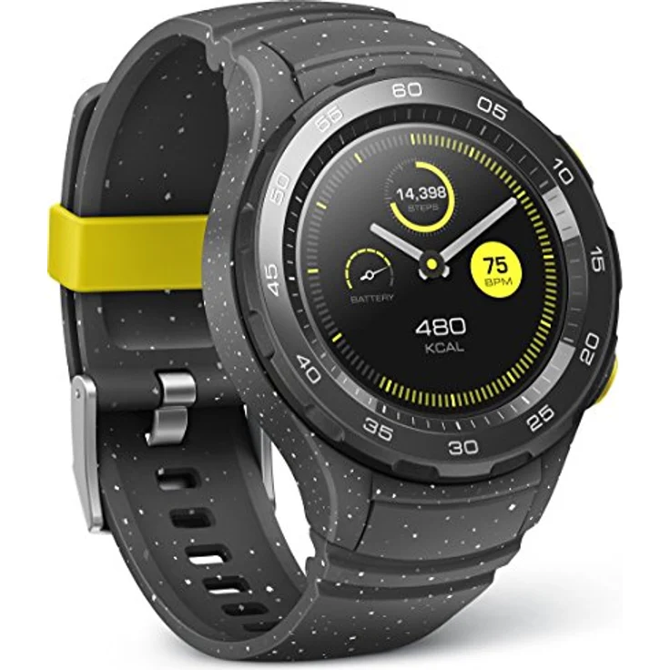 Huawei Watch 2 Smartwatch GPS, Unisex, Einheitsgröße, Metallgehäuse, Concrete Grey – Bild 2