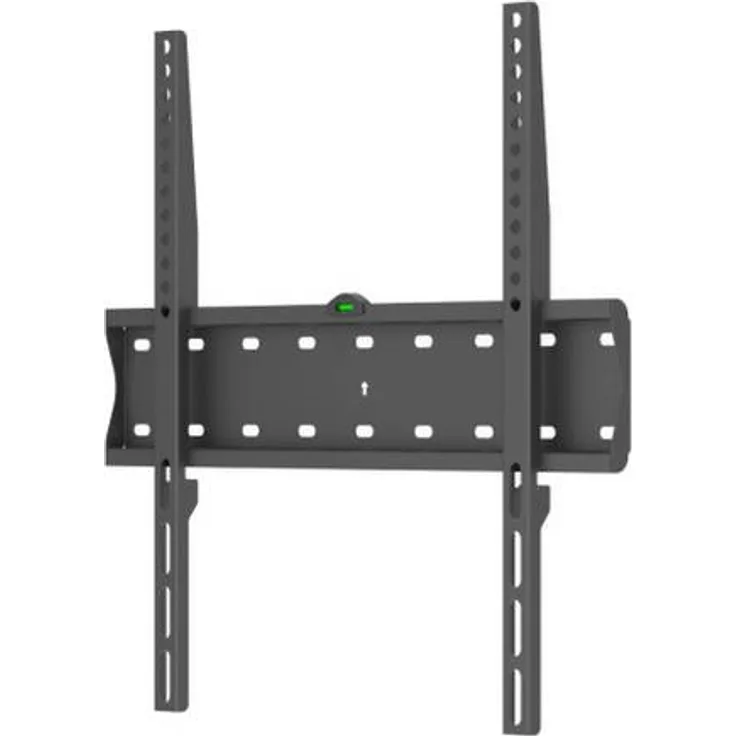 TooQ LP4155F-B - Feste Wandhalterung für Monitor-TV-LED von 32 ''bis 55'', bis zu 40 kg Gewicht, Abstand zur Wand 27mm, einschließlich Wasserwaage, ultradünn, VESA Format bis 400x400, schwarz