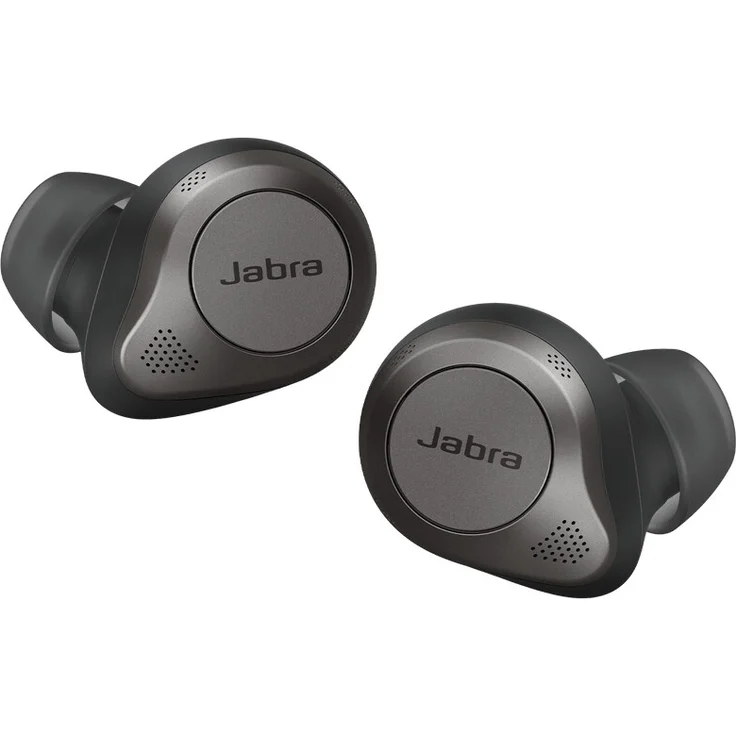 Jabra Elite 85t In-Ear Kopfhörer, Bluetooth, Mikrofon, Noise Cancelling, spritzwassergeschützt, Titan schwarz – Bild 2