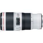 Canon Telezoomobjektiv EF 70-200mm F4L IS II USM für EOS (72mm Filtergewinde) Kameraobjektiv schwarz