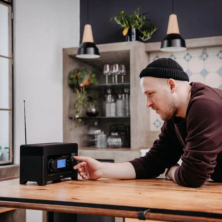 Teufel Radio 3sixty (2019) Digitalradio mit DAB, UKW (FM), Webradio, Bluetooth schwarz – Bild 14