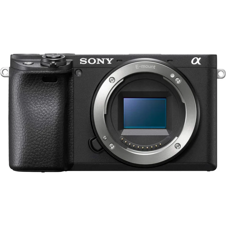 Sony Alpha 6400 E-Mount Systemkamera (24 Megapixel, 4K Video, 180° Klapp-Display, 0.02 Sek. Echtzeit-Autofokus mit 425 Kontrast AF-Punkten, XGA OLED Sucher, nur Gehäuse) schwarz – Bild 1