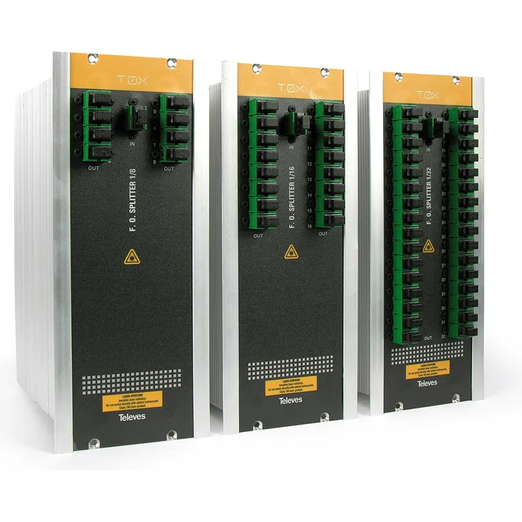 Televes 234601 – optische Splitter SC/APC 17dB 1310/32d 1550 mm