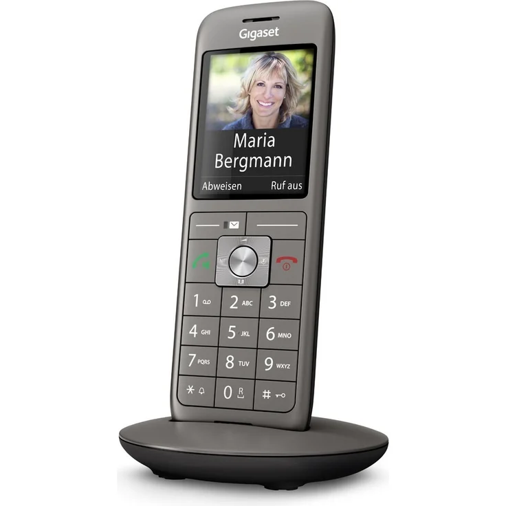 Gigaset CL660HX DECT-Telefon schnurlos für Router, FRITZ!Box, Speedport kompatibel, hochwertiges Design-Telefon, großes Farbdisplay, VoIP-Telefon, anthrazit-metallic – Bild 8