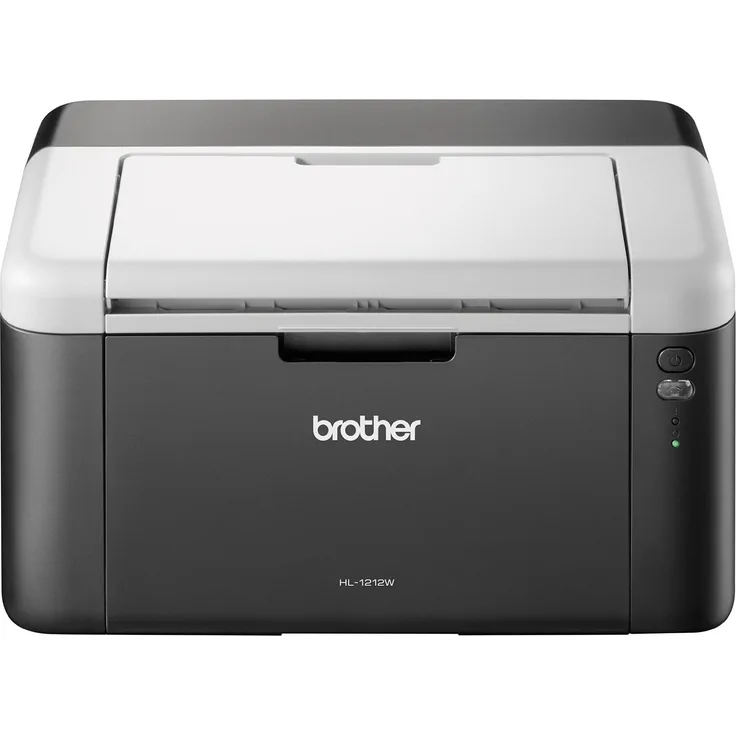 Brother HL-1212W - Laserdrucker, Mono, Auflösung: 2400 x 600 dpi, Druckgeschwindigkeit (S/W): 20 S/min, Papierzufuhr: 150 Blatt (HL1212WG1)
