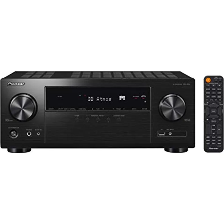 Pioneer VSX-934 7.2-Kanal Netzwerk AV Receiver (7x160 Watt, Dolby Atmos, DTS:X, Dolby Atmos Height Virtualizer, Sonos, Zone 2, AirPlay 2, Bluetooth, USB), Schwarz