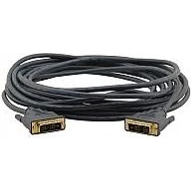 Kramer C-MDM/MDM Series C-MDM/MDM-15 - DVI-Kabel - Single Link - DVI-D (M) bis DVI-D (M) - 4,6m - geformt (97-0640015)