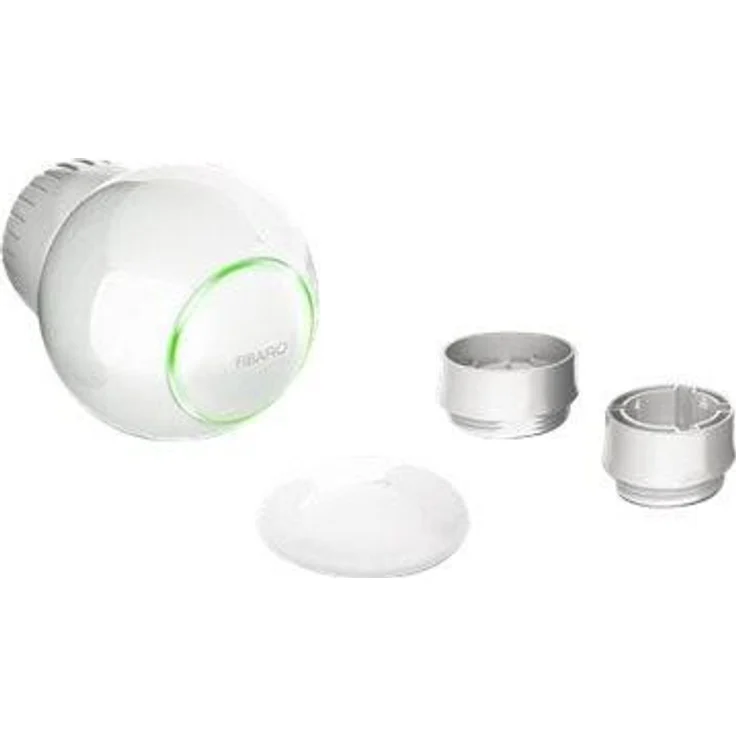 FIBARO The Heat Controller Starter Pack - Z-Wave Plus Heizungsthermostat, Wärmeregler mit Temperaturfühler, FGT-PACK – Bild 1