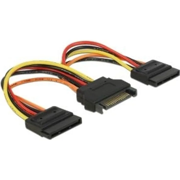 DeLOCK - Netzteil - 4-Pin-Mini-Stromversorgungsstecker (R) bis SATA Leistung (R) - 30 cm