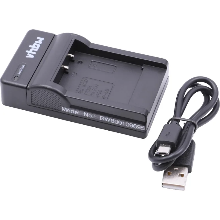 vhbw USB Ladegerät Ladekabel passend für Kamera Pentax Optio S10, S12, VS20.