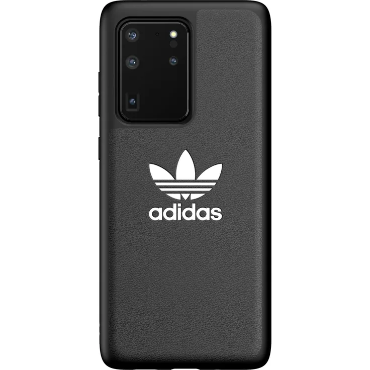 adidas Originals Moulded Case New Basic SS20, geeignet für Samsung Galaxy S20 Ultra, schwarz