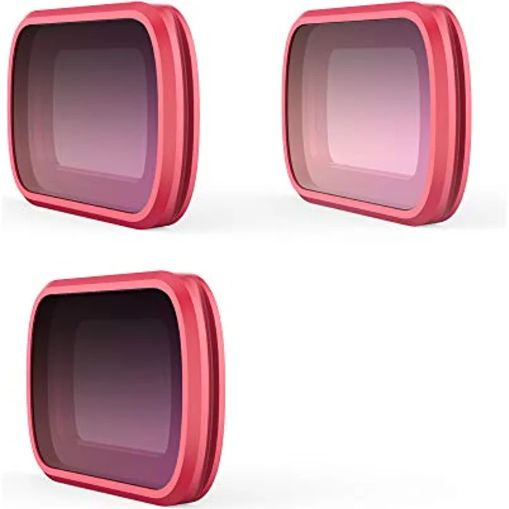 PGYTECH Filter für Osmo Pocket (ND8-GR ND16-4 ND32-8)