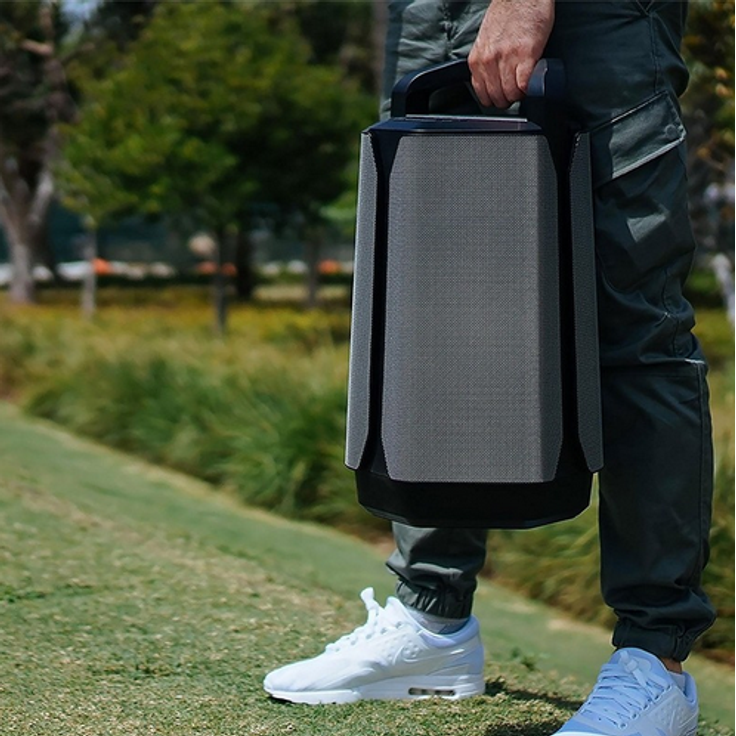 SoundCast VG7 Bluetooth Outdoor-Lautsprecher, wasserdichter Speaker, lange Akkulaufzeit, leicht, hoher Musikgenuss, schwarz – Bild 8