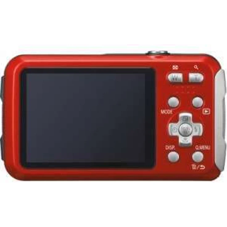 Panasonic LUMIX DMC-FT30EG-R Outdoor Kamera (16,1 MP, 4x opt. Zoom, 2,6 Zoll LCD-Display, wasserdicht bis 8 m, USB, rot) – Bild 2
