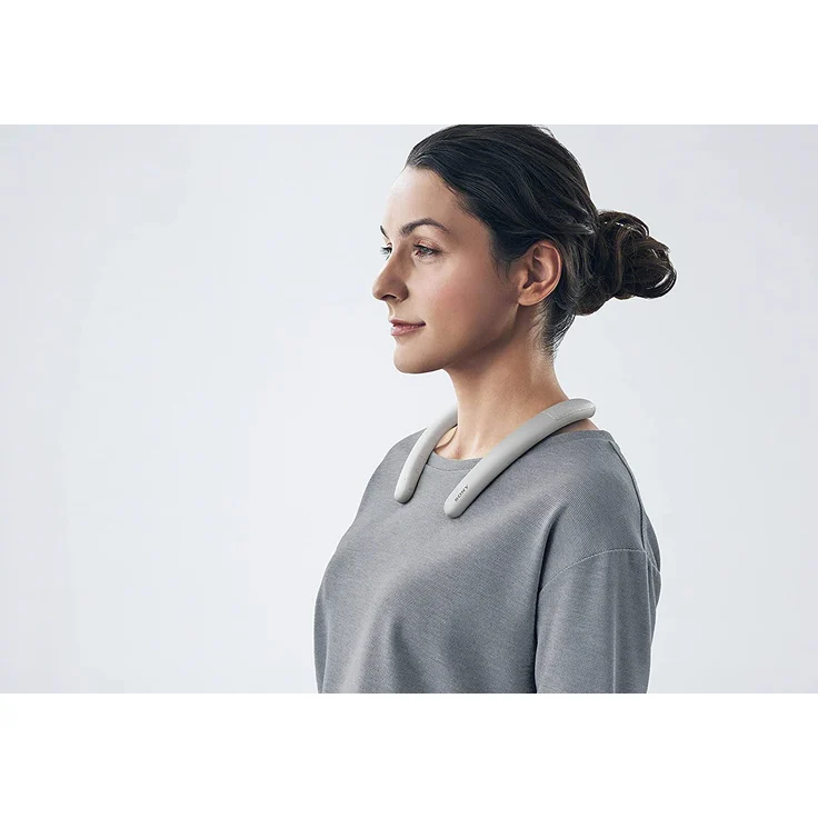 SONY SRS-NB10 Neckband Nackenlautsprecher mit Bluetooth, weiß – Bild 3