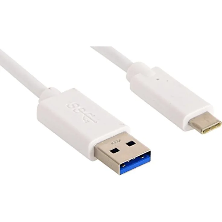Sandberg - USB-Kabel - 9-polig USB Typ A (M) - 24-Pin-USB Typ C (M) - 2,0m (USB3.0 - USB 3,1) - geformt, umkehrbarer C-Stecker (136-14)