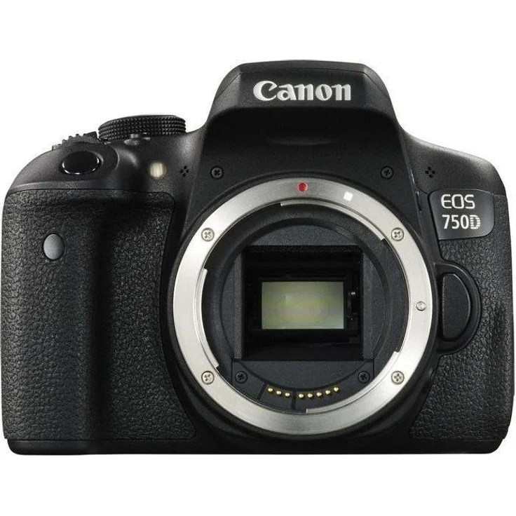 Canon EOS 750D schwarz – Bild 1