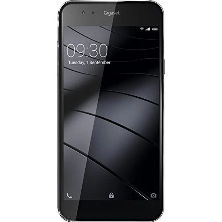 Gigaset ME Smartphone 12,7cm Pixel (5 Zoll) IPS-Display, 32GB interner Speicher, 3GB RAM, Dual-SIM, Android, Schwarz – Bild 1